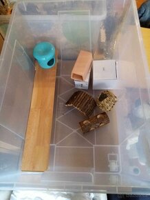 Samla box a vybavení pro křečka - 2
