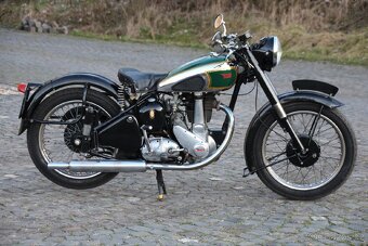 BSA B31 OHV 350ccm - rok 1952 s Doklady - 2