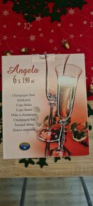 Bohemia Crystal sklenice na sekt Angelo 190 ml 6ks - 2