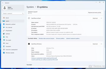 Počítač čtyřjádro, SSD, USB3.0, hdmi, Windows10 - 2