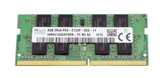 RAM paměti SODIMM DDR4 - 8GB - 2