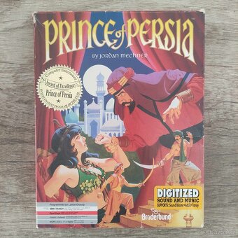PC hra - Prince of Persia - Broderbund 1990 - 2