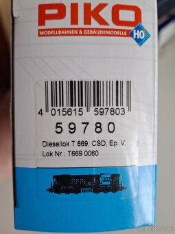 Dieselové lokomotiva T669 0060 ČSD Pico 59780 - 2
