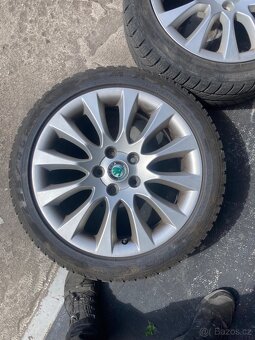 Alu sada origo škoda superb 2 5x112 7,5x1717 ET49 - 2
