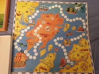 retro hra OSTROV POKLADŮ - kompletní - tofa - 2