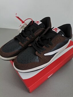 Jordan 1 low travis hnědé - 2