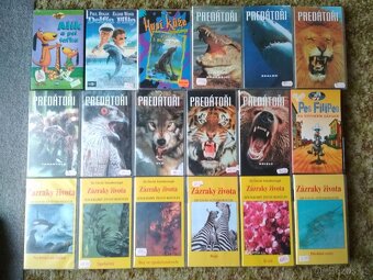Originální VHS kazety - filmy, pohádky, dokumenty - 2