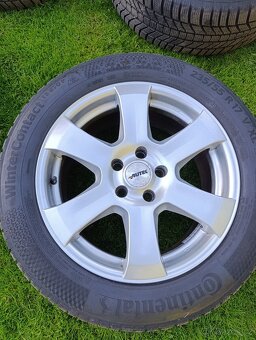 Prodám sadu ALU kol R17 se zimními pneu Continental - 2