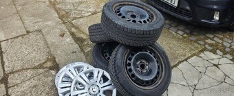 kola plech Škoda 205/55R16, ET45, 7J - 2