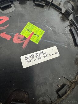 Originální sklo zrcátka BMM X5 E70 - 2