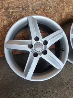 5 x 112 r 16 alu kola disky elektrony liťáky originál Seat - 2