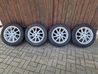 Alu 5x114,3 6,5Jx16 + BFGoodrich 205/55 R16 + TPMS - 2