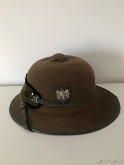 WH Afrikakorps - tropická helma - 2