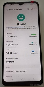 Prodám Samsung Galaxy A13, 4GB/64GB, Stav NOVÝ, Android 14 - 2