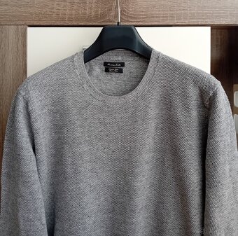 Massimo Dutti pánský lehký svetr vel. M/L 100% bavlna - 2