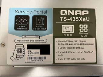 QNAP TS-435XeU + 4x8TB Exos - 2