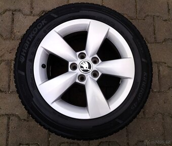 Alu kola originál Škoda Fabia III, Rapid 5x100 R15 Carme - 2