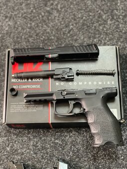 UMAREX HK VP9 Tactical - kovový závěr, GBB - 2
