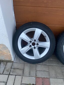 Alu kola BMW r17, 5x112, zimní pneu - 2