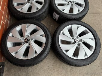 Alu 17" 5x112 VW BELMONT zimní 80%, G8, TOP - 2