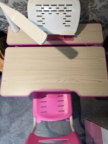 Rostoucí set pro holčičku stůl a židle - 2