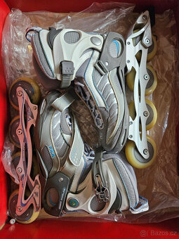 Dámské inline kolečkové brusle FILA velikost 40,5 - 2