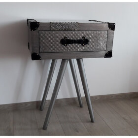 Průmyslový kříž noční stolek - 2