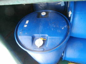 Sudy plastové modré 200 litrů za 500 kč - 2