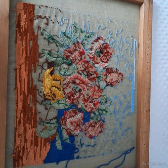 Obrazy na vyšivání ,vyšívané  povlaky na polštářky - 2