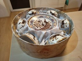 sada porcelánových šálků s podšálky Feniks - 2