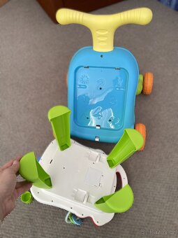 Dětské interaktivní chodítko Doris 3v1 zelené - 2