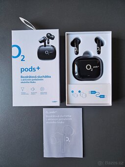 Bezdrátová sluchátka O2 Pods+ - 2