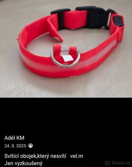 Daruji vodítko a obojek - 2