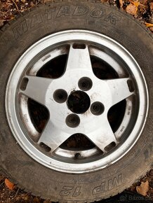 Alu Disky s pneu 165 70 r13 - 2