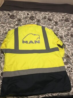 Reflexní pracovní bunda MAN - 2