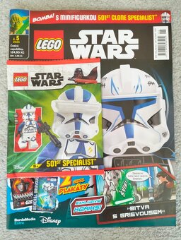 LEGO STAR WARS časopisy + figurky - 2