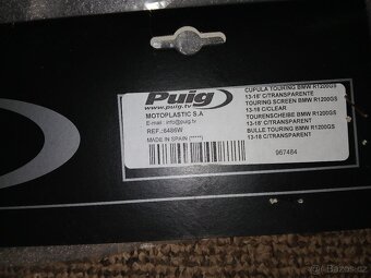 plexi štít BMW R 1200 / 1250 GS - 2