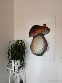 Obraz akrylem na plátně houba, 150x80 cm - 2