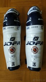 PRODÁM hokejové chrániče Jofa 2500 JR (velikost 38cm/15") - 2