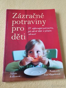 2 knihy rad a receptů  pro kojence  malé děti - 2