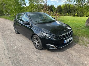 Peugeot 308 II Allure, černá metalíza,1.6, HDI, rv. 2013 - 2