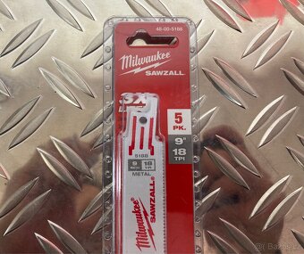MILWAUKEE pilky kov, měď, nerez 5ks 48005188 - 2