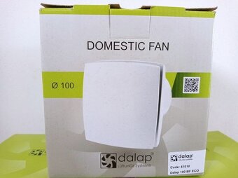 Ventilátot Domestic Fan Dalap 100 BF ECO - 3 ks - 2