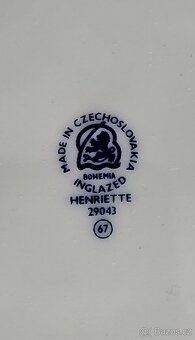 Prodám porcelán Henriette-neúplná sada. - 2