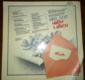 LP deska- Karel Gott- Hrátky s láskou - 2
