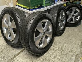 ALU kola Škoda Kodiaq 5x112 r17 Originál, NOVÉ Letní 8mm - 2