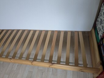 Dětská postel včetně matrace a roštu, jako nová 80x200 - 2