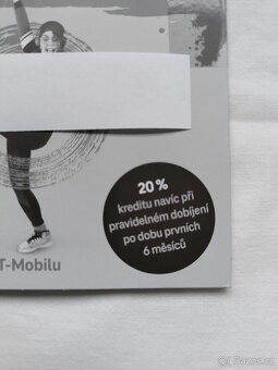 Nová nepoužitá sim karta s bonusem navíc - 2