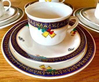 Vánoční snídaňový porcelán - 2