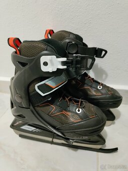 Prodám jednou použité brusle vel. 29-31 - 2